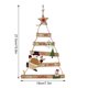thumbnail image 4 of Cateissary Árbol de Navidad montado en la pared Árbol de Navidad trapezoidal Árbol de Navidad colgante de puerta Árbol de Navidad trapezoidal, 4 of 6