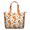 Orange, variant on Boho Chic Retro Weekender Bag, Durable Travel Tote with Secure Zipper & Multiple Pockets, Artistic for Women