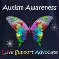 thumbnail image 3 of CafePress - Autism Awareness Women's Long Sleeve Dark T Shirt - Women's Long Sleeve Graphic Tee Casual Fit, 3 of 4