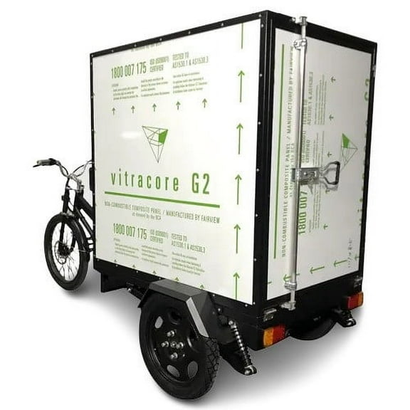 MobilityScootrike Electric Box Cargo Truck Trike Efficient Delivery Vehicle