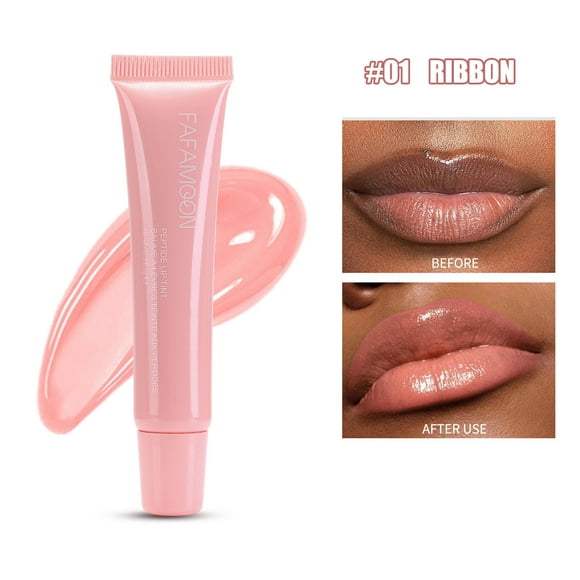 Canadian Day Kcavykas Beauty,Accessories,Water Light Pouting Lips Mirror Liquid Lip Gloss Lip Glaze Lip Plumping Oil Moisturizing Non-stick Cup Glass Lip Oil 10ml