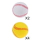 thumbnail image 1 of 6 pelotas de beisbol, 1 of 9