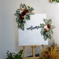 thumbnail image 3 of Artificial Flower Swag Arch Flowers Wedding Decor Wall Hanging Arrangement, 3 of 9
