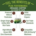 thumbnail image 5 of USDA Organic Coffee Pods. Compatible With K-CUP And Keurig Machines. High Altitude USDA Organic Coffee. Fair Trade Low Acid Beans Medium Roast Single Serve 24 Count Recyclable Cups, 5 of 10