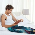 thumbnail image 5 of Zufioo Fantasy Underwater Adventure Mens Pajama Pants Sleep & Lounge Pants Sleepwear Pants(Available in Big & Tall)-Small, 5 of 6