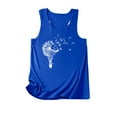 thumbnail image 3 of Aayomet Womens Casual Sleeveless Women's Summer Sleeveless Tank Top T-Shirt for Exercise Relaxed Breathable,Blue XL, 3 of 5
