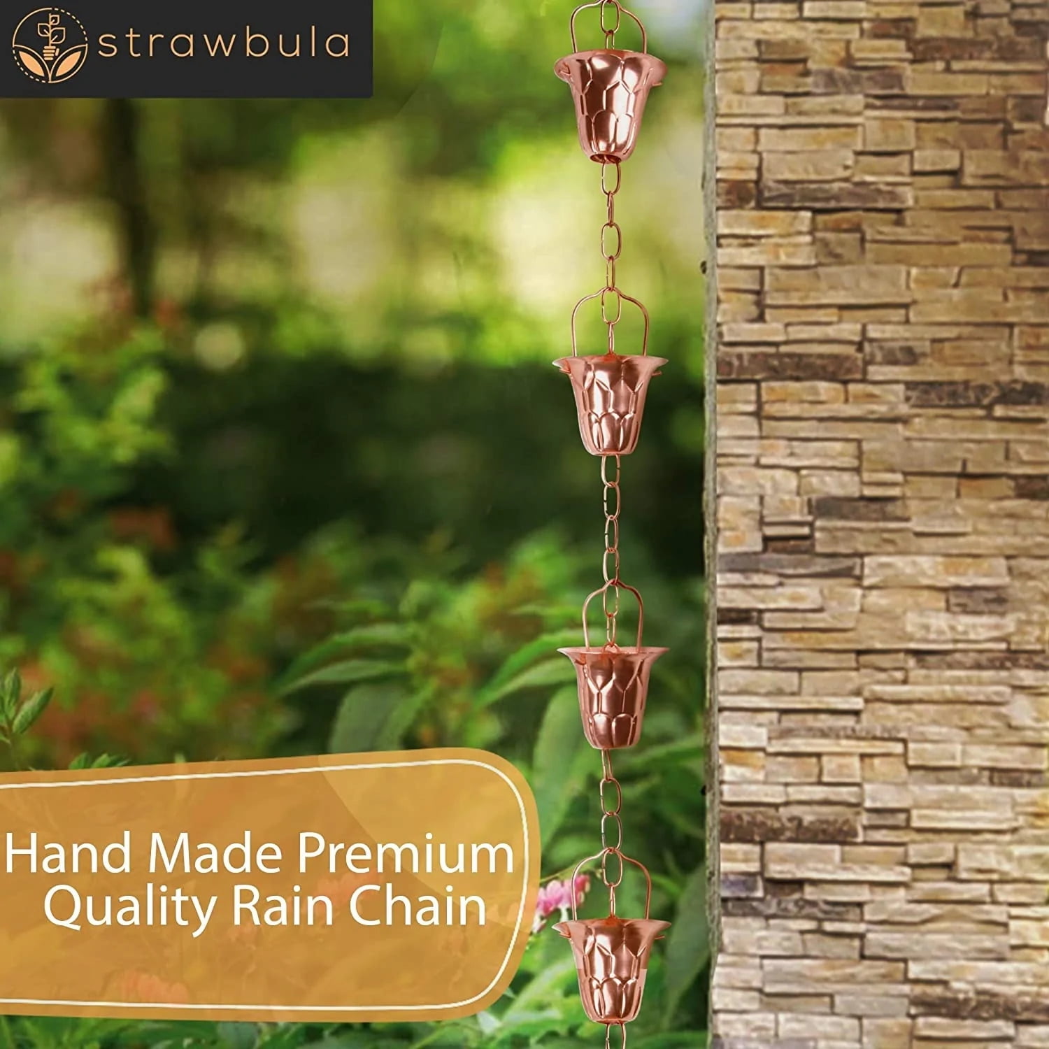 Buy Rain Chain Copper Rain Chain for Downspouts Rain Chains for