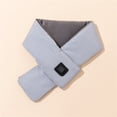 thumbnail image 1 of Heated Scarf Neck Heating Pad Men and Women Rechargable Heated Neck Warmer Wrap USB Thermal Scarfs, 1 of 4