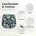 thumbnail image 6 of Lsque Lilies Flowers Printed Women's Running Shorts with Liner Pockets,Elastic Quick Dry Workout Athletic Gym Yoga Shorts,Womens High Waist Shorts-Large, 6 of 9