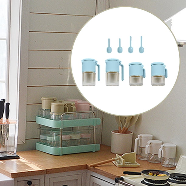 Accesorios Miniatura Para Cocina De Casa De Muñecas - Set Decorativo Con Huevos, Mesa, Sillas Y Más