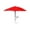 Red, variant on Matoen UV Protection Phone Umbrella for Sun, Universal Adjustable Suction Cup Phone Stand Umbrella for Phone, Sun Shade Cover Cell Phone Umbrella