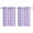 Purple, variant on Sage Green Buffalo Plaid Kitchen Curtains 63 Inch Length, Farmhouse Green White Checkered Grommet Top Bedroom Living Room Curtains, Light Filtering Cafe Curtain Drapes 2 Panels Set 84''x63''