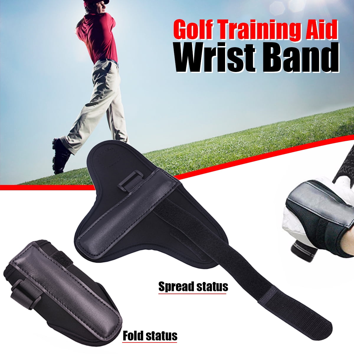 Adjustable Golf Swing Training Straight Practice Aids Golf Elbow
