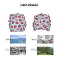 thumbnail image 7 of Salouo Strawberries Print Unisex Beanie Hat,Knitted Baggy Skull Cap Winter Warm Hats Beanie Sleep Hats Cancer Headwear Caps for Women & Men 1 Pieces, 7 of 7