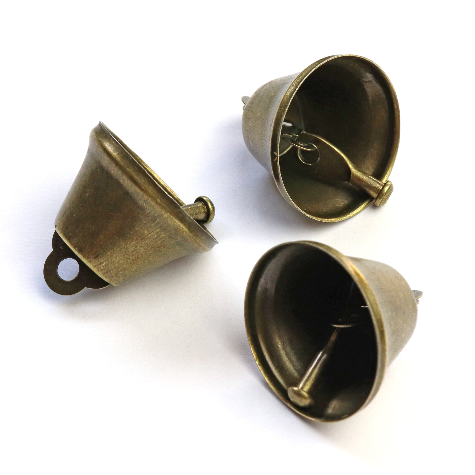 Buy 25 Bells for Crafting, 1-1/4 X 1-1/8 Inch GOLD Wedding Bells