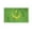 3x5 ft Nylon Flag, variant on AGAS Mauritania Flag 4x6 inch - 11" Plastic Pole 100% Polyester Stitched Edges Mauritanian National Mini Flag on a Stick