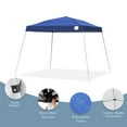 thumbnail image 5 of Ainfox 8 x 8 Ft Pop up Canopy Tent,Outdoor Gazebo for Beach,Sun Shade,Outdoor Activities,Light Blue, 5 of 7