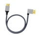 thumbnail image 2 of Cable DisplayPort DP Cable 1M Conexión 4K Antiinterferencias Cable DP1.2 para Curva derecha, 2 of 9