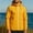 Yellow, variant on Men's Waterproof Rain Jacket Outdoor Raincoat Shell Jacket Breathable Jacket for Travel or Daily Wear