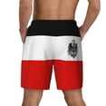 thumbnail image 2 of Men's 2 in 1 Swim Trunks with Compression Liner Flag Of The German Empire Quick Dry Beach Shorts, 2 of 6