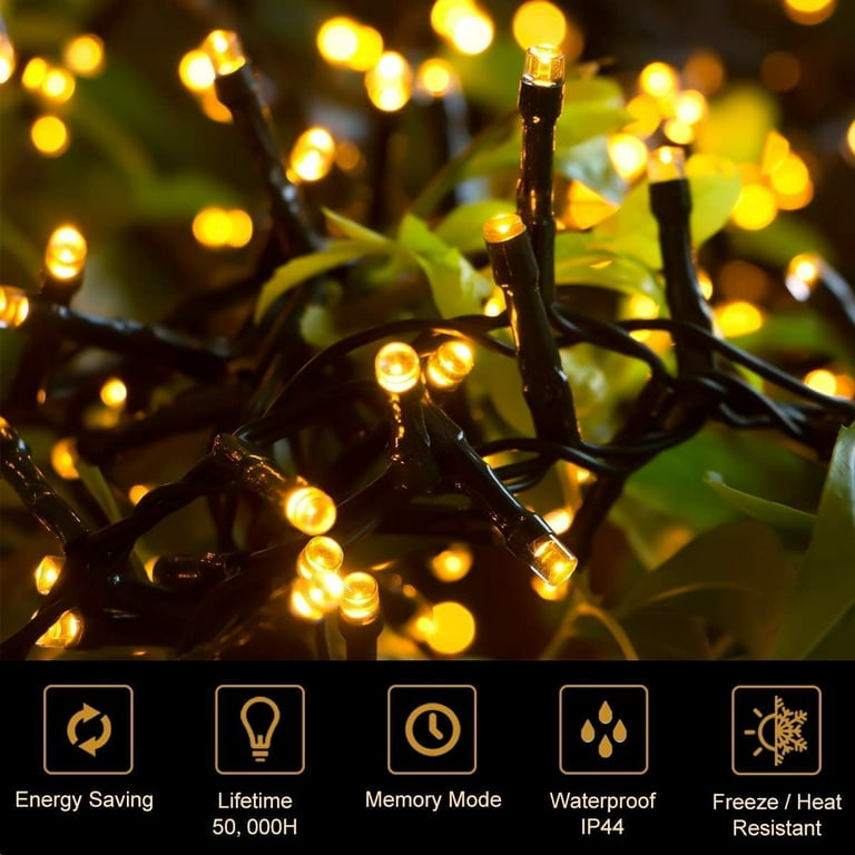 Christmas LED String Lights 82FT 1000 LEDs Christmas Tree Decoration Lights  - Outdoor Waterproof Christmas Twinkle Fairy Lights for Garden Patio Xmas