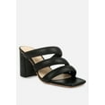 thumbnail image 2 of KYWE Textured Heel Chunky Strap Sandals, 2 of 11