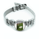 thumbnail image 1 of White Cosmos Pulsera pulsera pulsera de cristal amor pulsera ajustable, 1 of 2