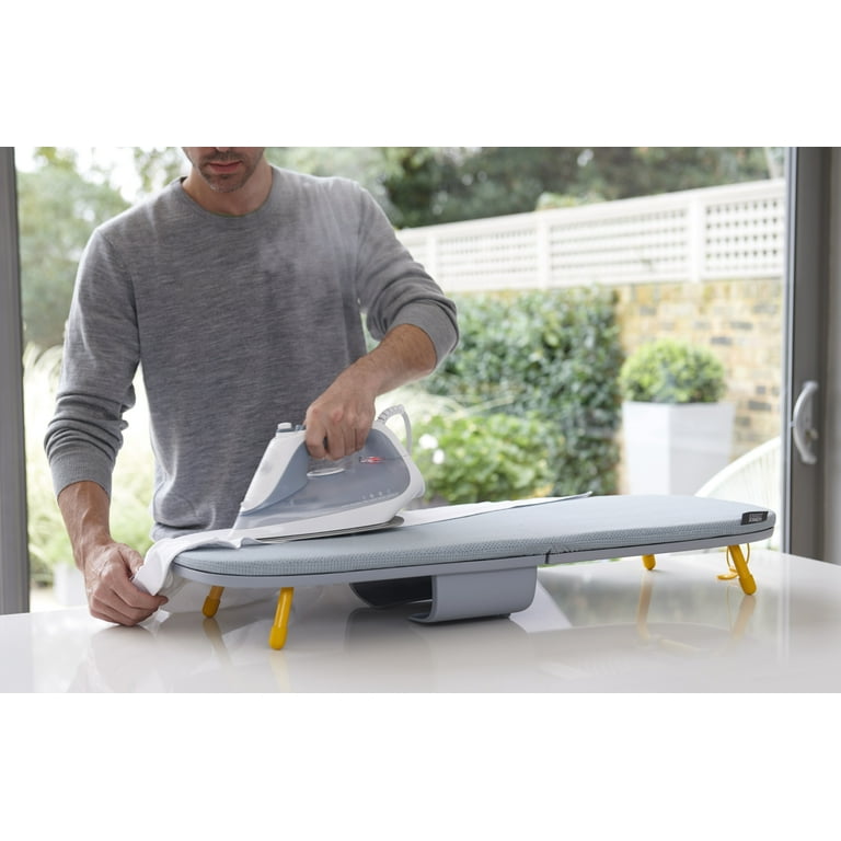 Joseph Joseph Foldable Tabletop Ironing Board with Iron Holder