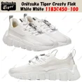 thumbnail image 1 of Onitsuka & Tiger Cresty Flek White White 1183C450-100, 1 of 6