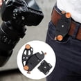 thumbnail image 3 of Camera Belt Buckle Quick Release Camera Belt DSLR Camera Mount (Orange), 3 of 5