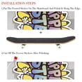 thumbnail image 2 of Easter Premium Emery Skateboard Grip Tape Stickers (Pack of 2) | Durable PVC Backing | 8.8x32.6in/22.4x83cm | Skateboard Accessories for Ultimate Grip and Control, 2 of 5