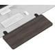 thumbnail image 1 of Bandeja extensible ergonómica de escritorio, 55 x 24 cm, con abrazadera sin perforaciones, bandeja plegable para teclado y reposamuñecas con brazo para montaje en mesa., 1 of 5