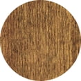 thumbnail image 1 of Ahgly Company Indoor Round Abstract Brown Modern Area Rugs, 4' Round, 1 of 4