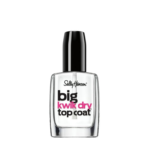 sally hansen clear top coat