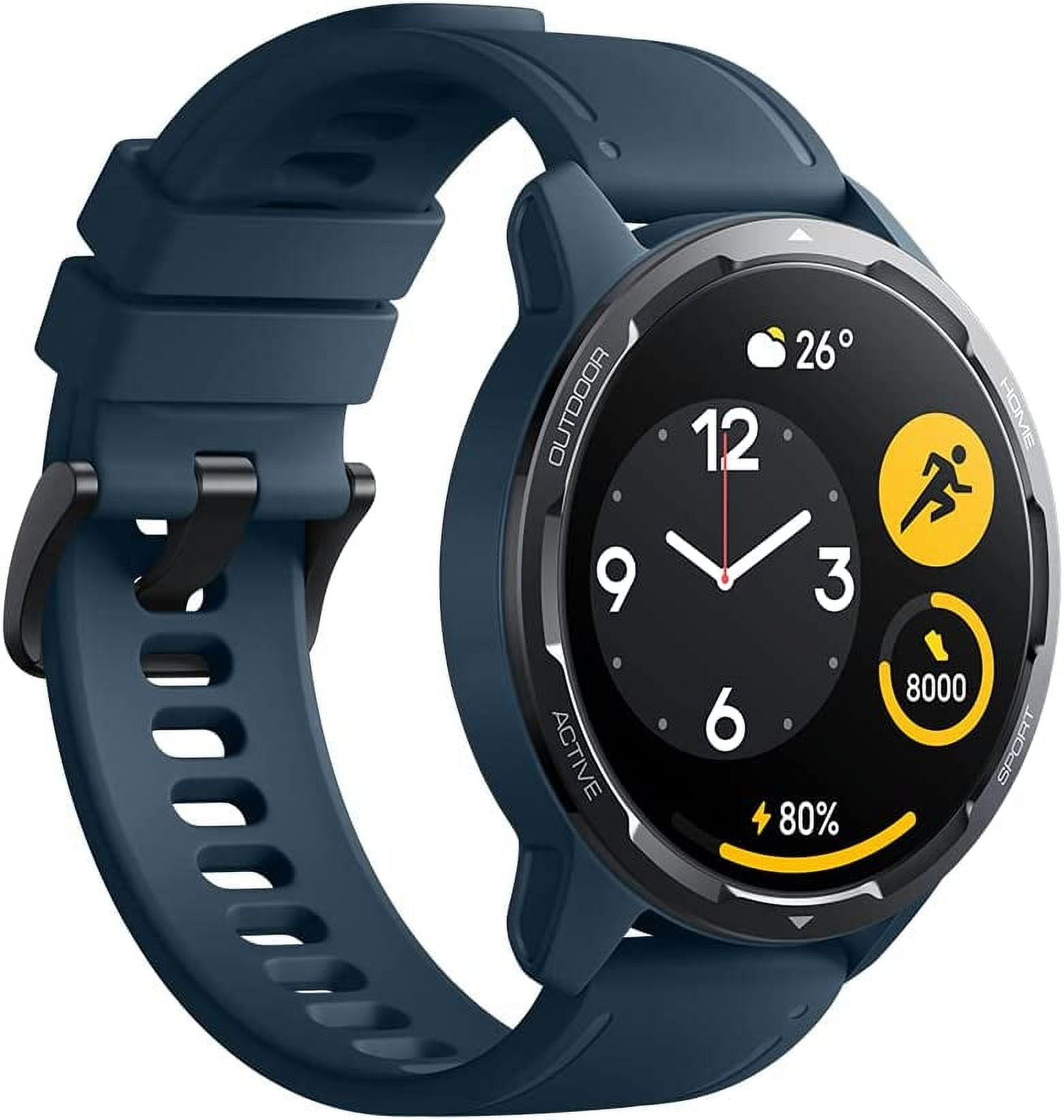 Xiaomi Watch S1 Active, 1.43 AMOLED Display, 117 Fitness Modes, 19  Professional Modes, 200+ Watch Faces, Exquisite Metal Bezel, Dual-Band GPS,  12 Days of Battery Life, Bluetooth Phone Call, Blue 