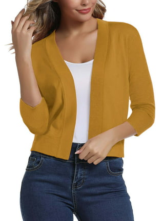 Open Sleeve Yellow Accent Sweater - Ready to Wear