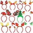 thumbnail image 1 of Diademas CAMIRUS Christmas Reindeer, 12 unidades, para fiestas, 1 of 5