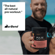 Pulse Natural Pre-Workout Supplement Caffeine-Free naturally sweetened and flavored