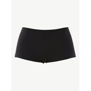 No Boundaries Fit Stretch Boyshort Panties, 3-Pack, Women's XS-L