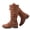 Tan 403, variant on Love Steetly Women's Extra Wide Calf Knee High Boots.