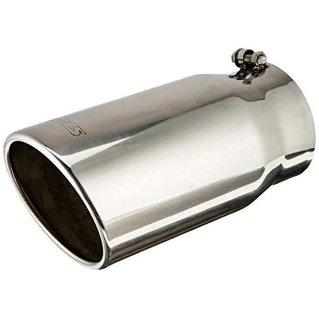Pypes Performance Exhaust PYPEVT506 Diesel Truck Monster Exhaust Tips, 5 Id x 6 Od x 12 Rolled B