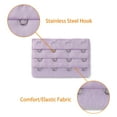 thumbnail image 4 of Women Bra Extenders 4-hooks 3-rows Bra Strap Extension, 5-Pack, 4 of 5