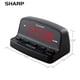 thumbnail image 5 of Despertador digital SHARP con controles de teclado, 5 of 7