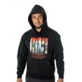 thumbnail image 3 of Stranger Things Adult Men's Blurred 6 Character Team Panel Sweatshirt Pullover Hoodie, 3 of 7