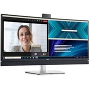 Dell C3422WE 34.1 WQHD Curved Screen Edge WLED LCD Monitor - 21:9 - Platinum Silver, Platinum Silver