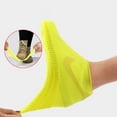 thumbnail image 7 of Silicone Rain Boot Covers For Men Women S Yellow Xl - Waterproof Rainproof Anti-Slip - For Rainy Days Outdoor Walking Commuting School, 7 of 7