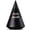 Black, variant on Premium Metal Bluetooth Speaker with Ambient Light, Hi-Fi 360° Surround Sound, 30W Desktop Wireless Speaker, Gold