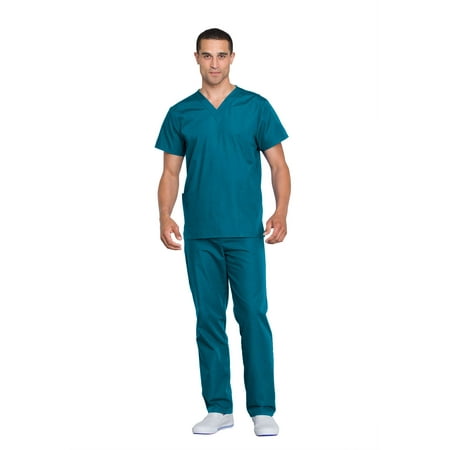 

Cherokee Workwear Originals Men & Women s Scrubs Set Top And Pant WW530C