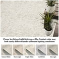 thumbnail image 6 of GlowSol 8'x10' Area Rug Soft Washable Oriental Distressed Rug Non-Slip Low Pile Indoor Carpet for Dining Room Home Office, Beige, 6 of 8