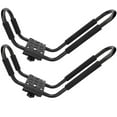 thumbnail image 4 of Kayak Storage Car Holder, Kayak Rack Carrier for Canoe 1 Pair Sturdy Alloy Bracket with Pads Fittings Load Capacity 100kg Easy Install, 4 of 7